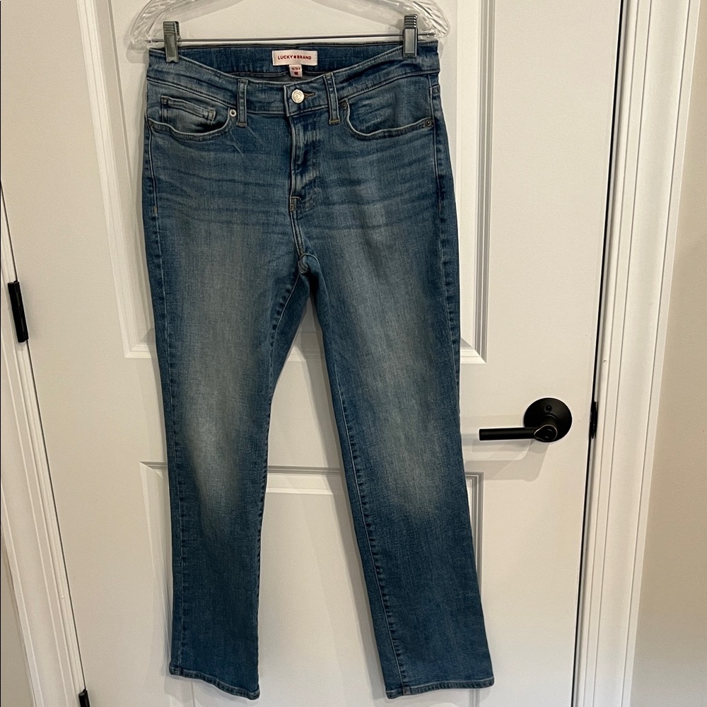 Lucky Brand Sweet Mid Rise Straight Blue Jeans Size 10/30 R